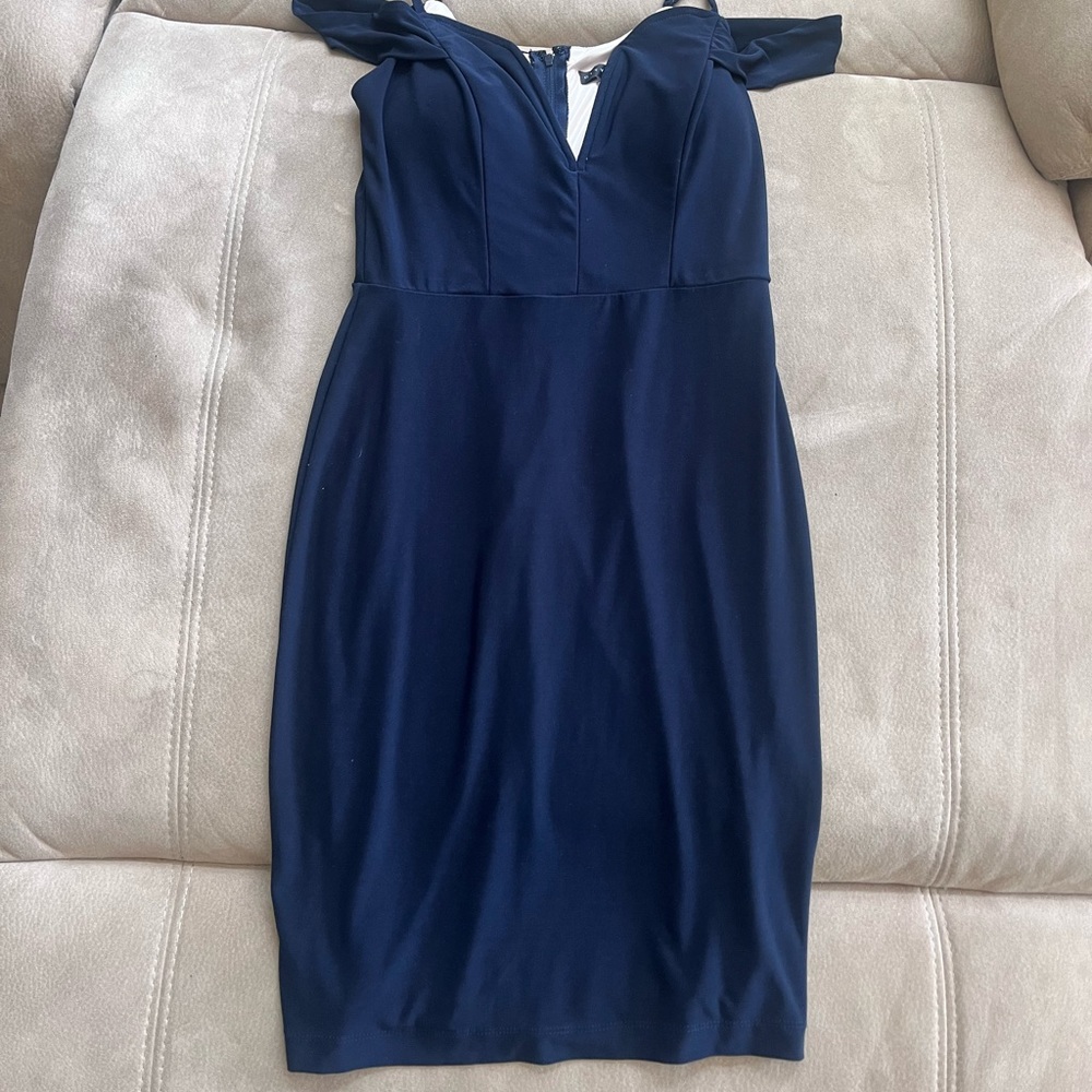 Navy Blue Fancy Dress